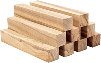 Ensemble de blocs de bois exotiques pour stylos, assortiment de blocs de bois dur (Purpleheart, Padauk, Érable), fournitures d'artisanat en bois, bois naturel
