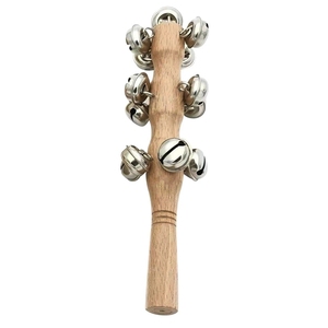 Kit de percussion Orff en bois 5-en-1 en gros pour enfants, ensemble d'instruments de musique rythmiques, aides pédagogiques pour les cours de musique à la maternelle - Product Image 3