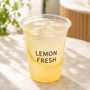 Gobelets en plastique PET transparents avec logo personnalisé pour matcha, thé au lait, jus de citron, boissons glacées, café à emporter, fournisseur d'emballages pour boissons froides - Product Image 3