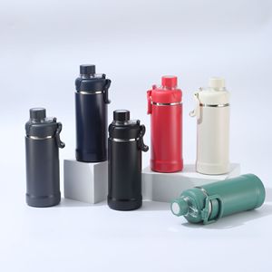Taza térmica de acero inoxidable 800 de doble pared 304 ml personalizada, botella de agua aislada al vacío portátil para exteriores para deportes - Product Image 1