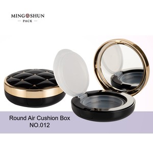 Étui à coussin d'air rond en cuir A012 pour fond de teint liquide, étui à coussin d'air pour <span class=keywords><strong>crème</strong></span> <span class=keywords><strong>CC</strong></span>, couleur nude, <span class=keywords><strong>prix</strong></span> - Product Image 1