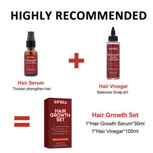 Meilleurs produits <span class=keywords><strong>de</strong></span> soins capillaires Traitement biologique pour la repousse du cuir chevelu <span class=keywords><strong>Vinaigre</strong></span> <span class=keywords><strong>de</strong></span> rinçage des cheveux Kit <span class=keywords><strong>de</strong></span> sérum pour la croissance des cheveux au gingembre et au romarin - Product Image 6