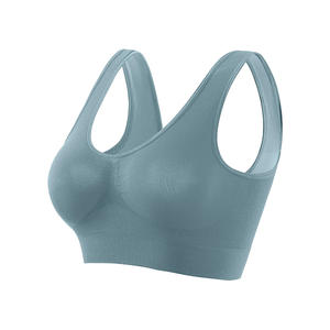 Sujetador Deportivo de Alta Sujeción para Mujer, Talla Grande, Diseño de Cobertura Total, Tirantes Anchos, Tejido Transpirable que Absorbe el Sudor - Product Image 1