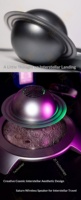 Altavoz Inteligente Inalámbrico Levitating Saturn con Control Táctil NFC, Levitación Magnética, Diseño de Alta Tecnología para Uso Doméstico - Venta al por Mayor de Fábrica