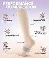 Chaussettes de compression graduée 20-30 mmHg avec logo personnalisé, chaussettes de sport de haute qualité en jacquard, évacuation de l'humidité, chaussettes de compression pour la course à pied