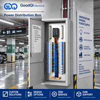 Boîtier de distribution électrique métallique basse tension, panneau de distribution électrique personnalisé IP40, serrure hybride pour usage industriel et commercial