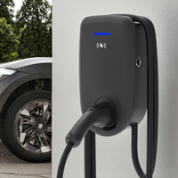 Nouvelle borne de recharge pour véhicules électriques 7 kW AC 32A RFID IP55 Type 2, pour maison, garage, extérieur, montage mural, certifiée CE