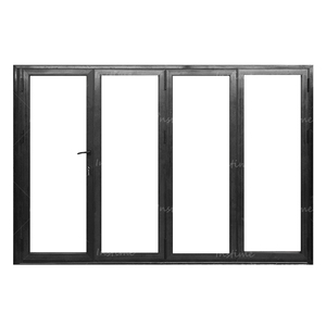 Porte pliante en aluminium <span class=keywords><strong>de</strong></span> qualité supérieure Instime, bâtiments contemporains avec cadre à rupture <span class=keywords><strong>de</strong></span> pont thermique, <span class=keywords><strong>action</strong></span> silencieuse et durabilité - Product Image 1