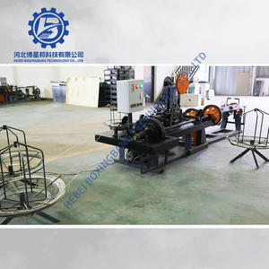 เครื่องทำรั้วลวดบีธานเครื่องทำ<span class=keywords><strong>ลวดหนาม</strong></span>ชุบสังกะสีความเร็วสูงอัตโนมัติ - Product Image 4