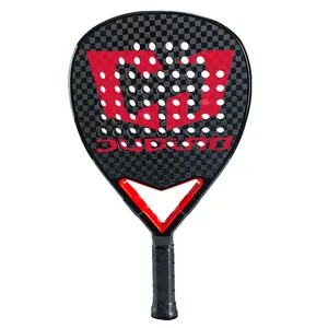 热销产品贴牌欧美流行12k碳钻石形网球拍