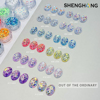 Perles de caviar pour nail art, strass pour ongles, micro-perles de cristal, perles en braille, décoration 3D pour nail art, paillettes, 2g/pot, particules MIX