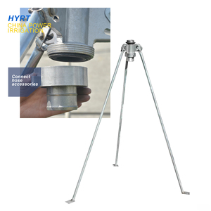 Aspersores de pulverización de largo alcance 1 "1,5" rociador de agua de pistola de lluvia grande con soporte de trípode para sistemas de rociadores de riego agrícola - Product Image 5