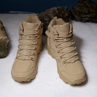 Chaussures de sécurité de travail OEM ODM Bottes d'escalade Bottes de désert de camping en plein air pour hommes