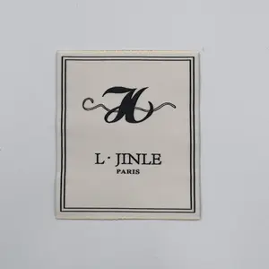 Grs tùy chỉnh thực hiện vải nhãn cho trẻ em quần áo thẻ và nhãn cho áo phông Logo kết thúc gấp may dệt dệt thẻ - Product Image 5