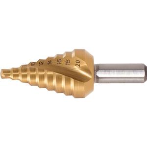 KS TOOLS - 330.2375 HSS TIN coupe-trou étagé, court-EAN 4042146346525 DRILL BITS STEP DRILL - Product Image 1