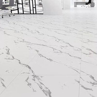 Wasserdichter Marmor-Optik Selbstklebender Vinyl-Bodenbelag Vinyl-Fliesen Bodenaufkleber