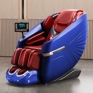 2023 Luxury AI Voice-Controlled SL Track Shiatsu Robot Full Body Electric Heat 4D 0 Gravity Multifunctional Massage Chair