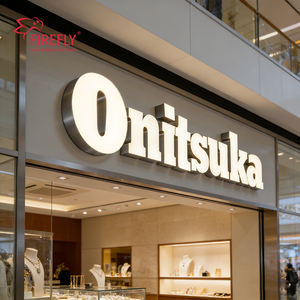 Enseigne lumineuse extérieure personnalisée en lettres 3D en acrylique avec éclairage frontal LED, résistante à l'eau, pour devanture de magasin - Product Image 2