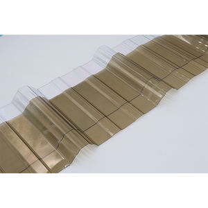 UV耐性PCルーフシート透明ポリカーボネート段ボールシート - Product Image 6