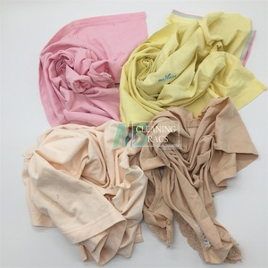 Chiffons de nettoyage industriels en coton recyclé, bonne absorption, couleur claire - Product Image 6