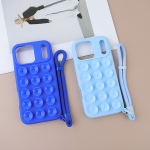 <span class=keywords><strong>Coque</strong></span> de téléphone souple en <span class=keywords><strong>silicone</strong></span> pour iPhone 16 15 14 Pro Max avec anneau de maintien et ventouse inclus, compatible avec iPhone 13 12 11 - Product Image 5