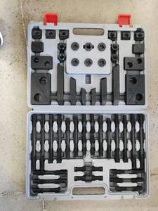 Kit de Fixação de Alta Precisão 58 Peças: Conjunto de Acessórios para Torno e Fresadora CNC Compatível - Product Image 3