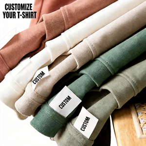 T-Shirt da <span class=keywords><strong>Uomo</strong></span> 100% Cotone Premium con Logo Personalizzato, Vestibilità Regolare, Abbigliamento Casual, Stampa Personalizzata, Produttore OEM - Product Image 1