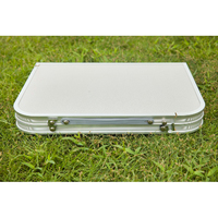 Easy — mini table à succion pliable en aluminium, meuble de camping pliable pour chambre à coucher