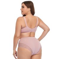 Culotte de soutien-gorge Sexy sans couture en dentelle, sous-vêtements pour femmes de grande taille de haute qualité, nouvelle mode