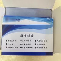 Cartes de visite personnalisées en PVC noir avec logo imprimé de haute qualité, cartes postales, cartes de remerciement pour mariage, cadeaux d'affaires