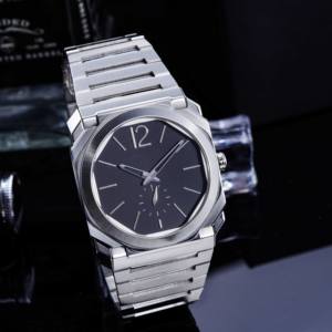 럭셔리 쿼츠 시계 스테인리스 스틸 백 1ATM 방수 쿼츠 시계 제네바 일본 무브먼트 독특한 고품질 시계 - Product Image 2