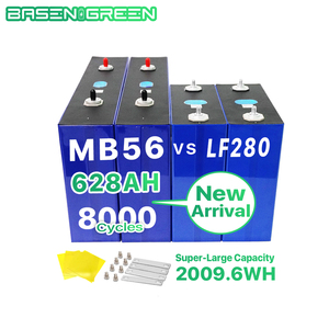 Batería BASENGREEN Nueva de Grado 8000 con 3.2V MB56 y 628AH de Ciclo de Vida Útil para Sistemas de Almacenamiento de Energía Doméstica BESS - Product Image 1