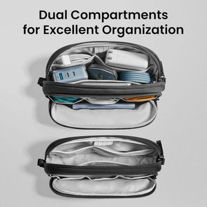 Estuche Organizador de Cables de Viaje, Bolsa de Almacenamiento Portátil para Accesorios Electrónicos, Cosméticos, Cables, Cargadores, Teléfonos y Auriculares - Product Image 4