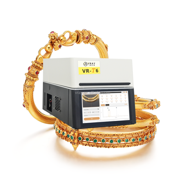 VRAY VR-T6 Spectrometer Benchtop XRF Analyzer for Precious Metal Detection X-ray Fluorescence Analyzer
