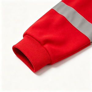 Hi Vis Softshell Waterproof Reflective Safety Workwear <b>Jacket</b> <b>Construction</b> Cloths Made of Durable Polyester Customizable Logo - Product Image 6