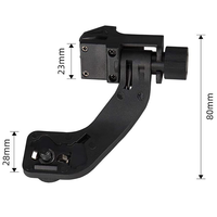 Adaptateur de casque en alliage d'aluminium PVS-14 pour vision nocturne, compatible avec le support NVG, s'adapte aux casques Mich Fast M88 Wendy