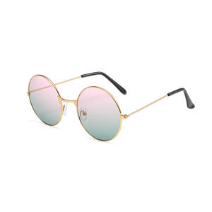 60s 70s Hippie Retro Circle <span class=keywords><strong>Gafas</strong></span> de sol Retro <span class=keywords><strong>Gafas</strong></span> redondas lentes tintadas Paquete Vintage Hipster <span class=keywords><strong>Gafas</strong></span> pequeñas para regalos de fiesta - Product Image 6