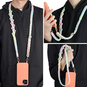 Lanière réglable en polyester <span class=keywords><strong>pour</strong></span> téléphone portable, <span class=keywords><strong>bandoulière</strong></span> universelle <span class=keywords><strong>pour</strong></span> tous les smartphones, compatible avec les <span class=keywords><strong>étui</strong></span>s de téléphone - Product Image 6