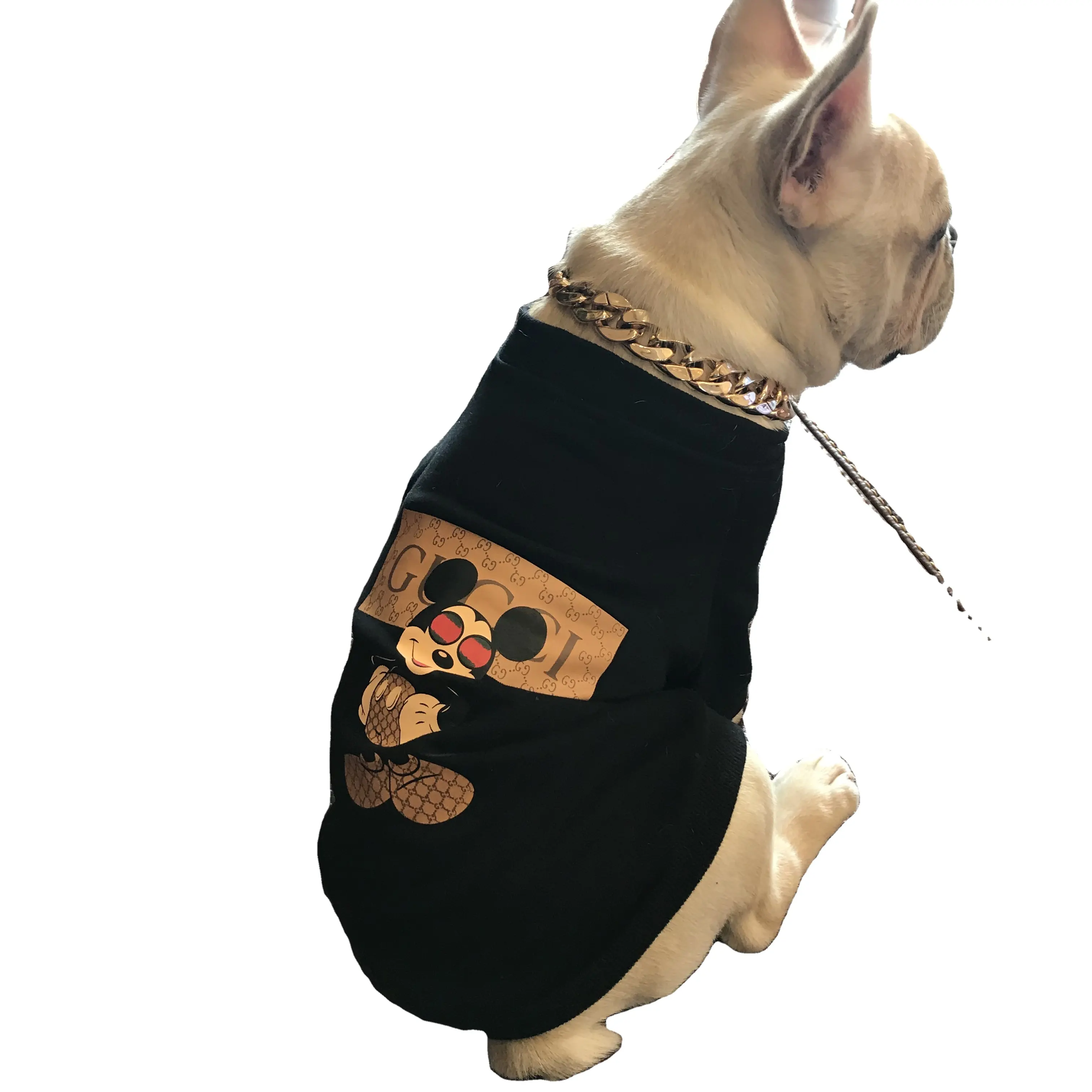 Hot Selling Luxury Pet Cloth Mickey Mouse Classic Sweatshirt Fashion Pet Apparel Accessories Comfy Outwear Hoodies For All-sized