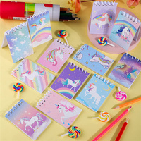 Carnets miniatures licorne en gros, petits carnets à spirale licorne, carnets de notes, cadeaux de fête licorne