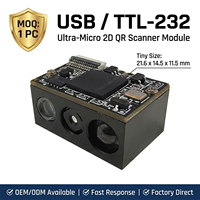 Escáner de código de barras de torniquete de módulo avanzado KM30 con stock de interfaz USB/COM disponible para entrada inteligente