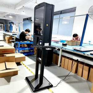 Kiosque de commande automatique McDonald's à poser au sol, écrans double face, Ethernet/Wifi, borne de paiement en libre-service avec imprimante 80 mm - Product Image 3