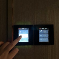 Nuevo Interruptor Inteligente Lanbon L8 Switch 5 en 1 con Pantalla Táctil LCD, para Uso en Hoteles y Hogares, Interruptor Inteligente de 1/2/3 Vías, Siempre Conectado