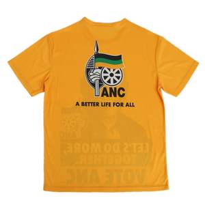 Gahumi T-shirt personnalisé pour homme en polyester 100% T-shirt uni de haute qualité pour la campagne et les élections au Botswana et le style - Product Image 4