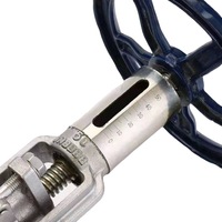 Válvula Reguladora Manual HHLK OEM ODM de 2'' de Acero Inoxidable con Sello Duro y Brida Personalizada DN PN para Distribuidores y Proyectos de Ingeniería