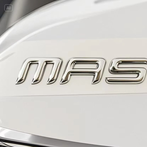 Pegatinas 3D para coche, calcomanías impermeables para motocicleta, logotipo de emblema de insignia suave personalizado para carrocería de coche, bonito diseño de dibujos animados - Product Image 1
