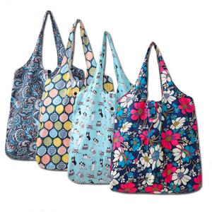 Bolsas de Compras Plegables Personalizadas de Moda, Fáciles de Llevar, Bolsa de Mano Plegable Pequeña, Bolsa de Compras Reutilizable de Poliéster - Product Image 2