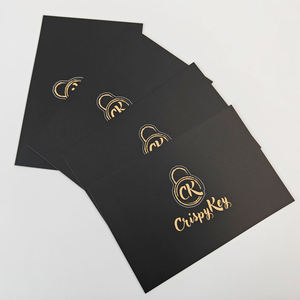 Small Business Custom Logo Wedding Greeting & Invitation Cards Wholesale Personalized Thank You Note Embossing Printing Handling - Product Image 3