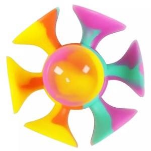Juguete de silicona personalizado sin Bpa para niños y adultos, juguete antiestrés de mano, ventosa, <span class=keywords><strong>Spinner</strong></span> - Product Image 1