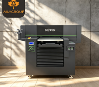 Imprimante à jet d'encre à plat NEWIN 4060 avec tête I1600, encre UV automatique, haute vitesse 2/h, multifonction pour PVC/plastique